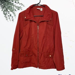 🔥 Zenergy by Chico’s lightweight jacket size 2